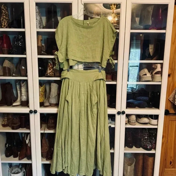 Free People Sundown Skirt Set Size M - Picture 5 of 16